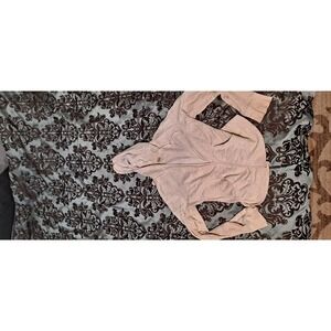 SO Zip Up Hoodie Made In Indonesia XL Beige